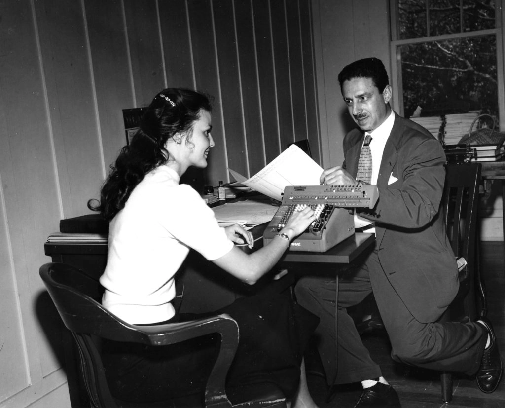 George Hodel and his secretary Ruth Spaulding, who died under mysterious circumstances.