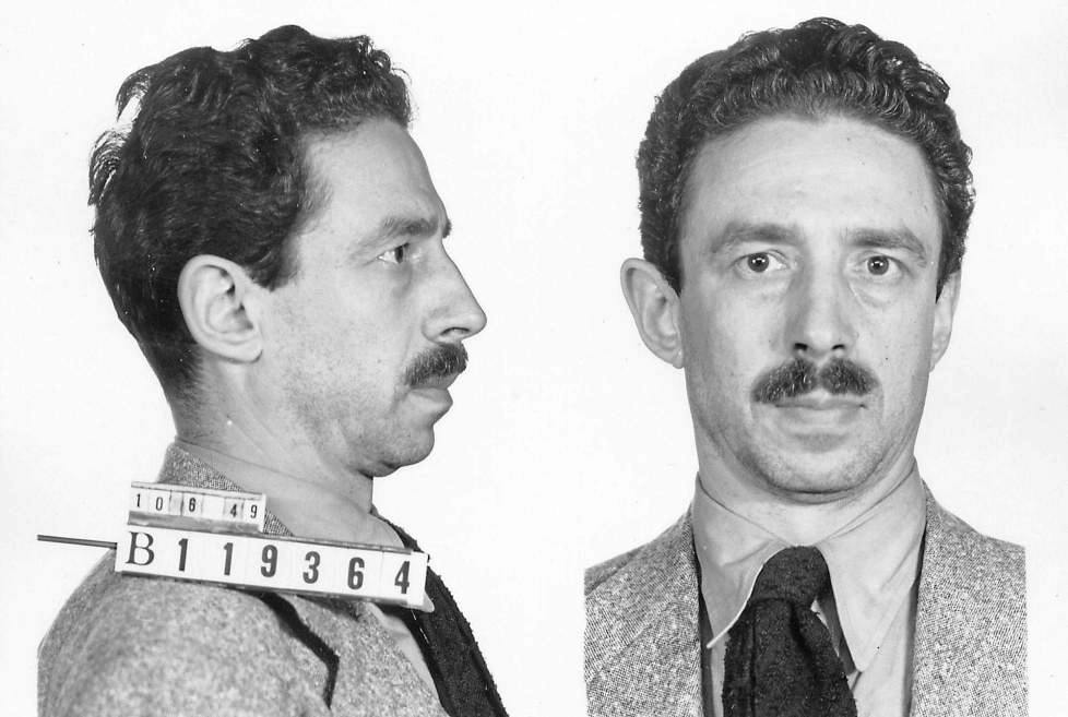 Dr. George Hodel, during his arrest involving incest charges against his daughter.
